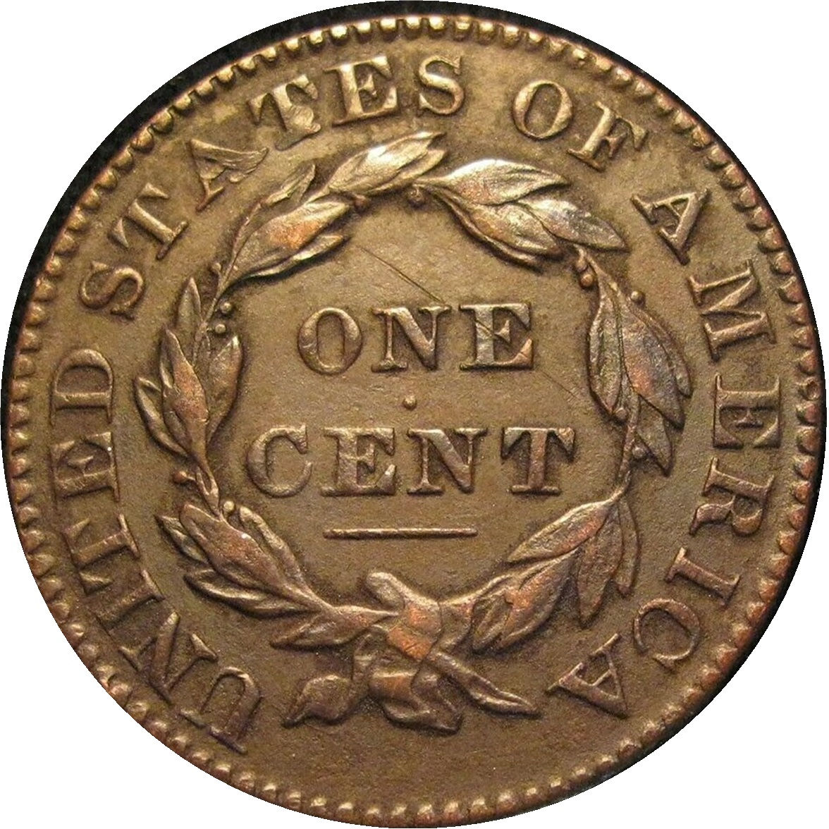 1831-1c-Coronet-Large-Cent-13-Stars-Newcomb-8-R-3